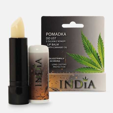 Lippenpflegestift mit Hanföl von India Cosmetics