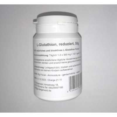 L-Glutathion reduziert Pulver 50 g