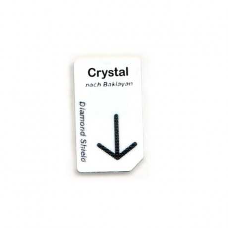Chipkarte Crystal inklusiv Elektrodengürtel