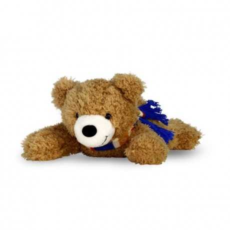 Energie Bär Benny - liegend, klein, 20 cm braun